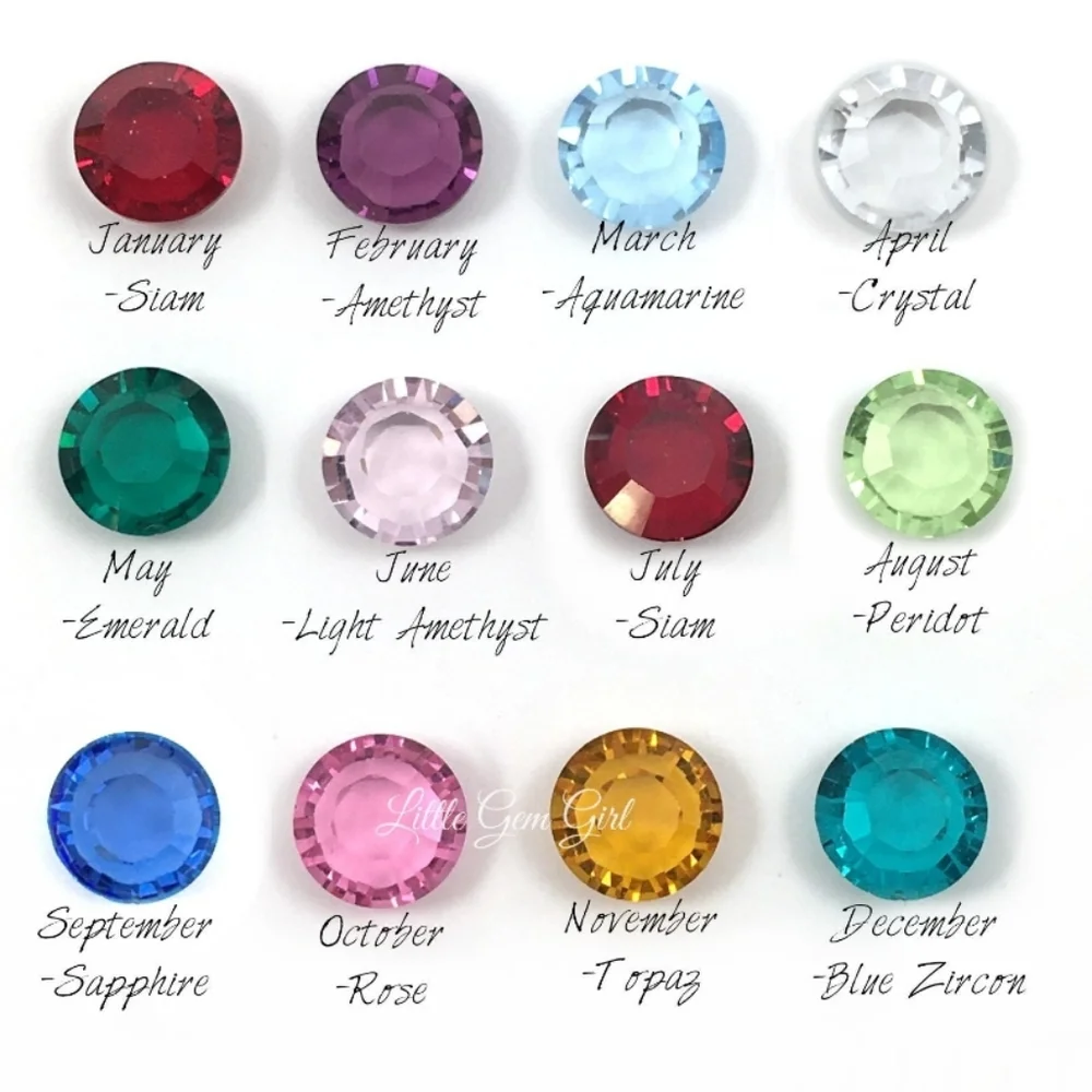 Birthstone bracelet silver tone with charms amethyst dark pink February October - Picture 10 of 10